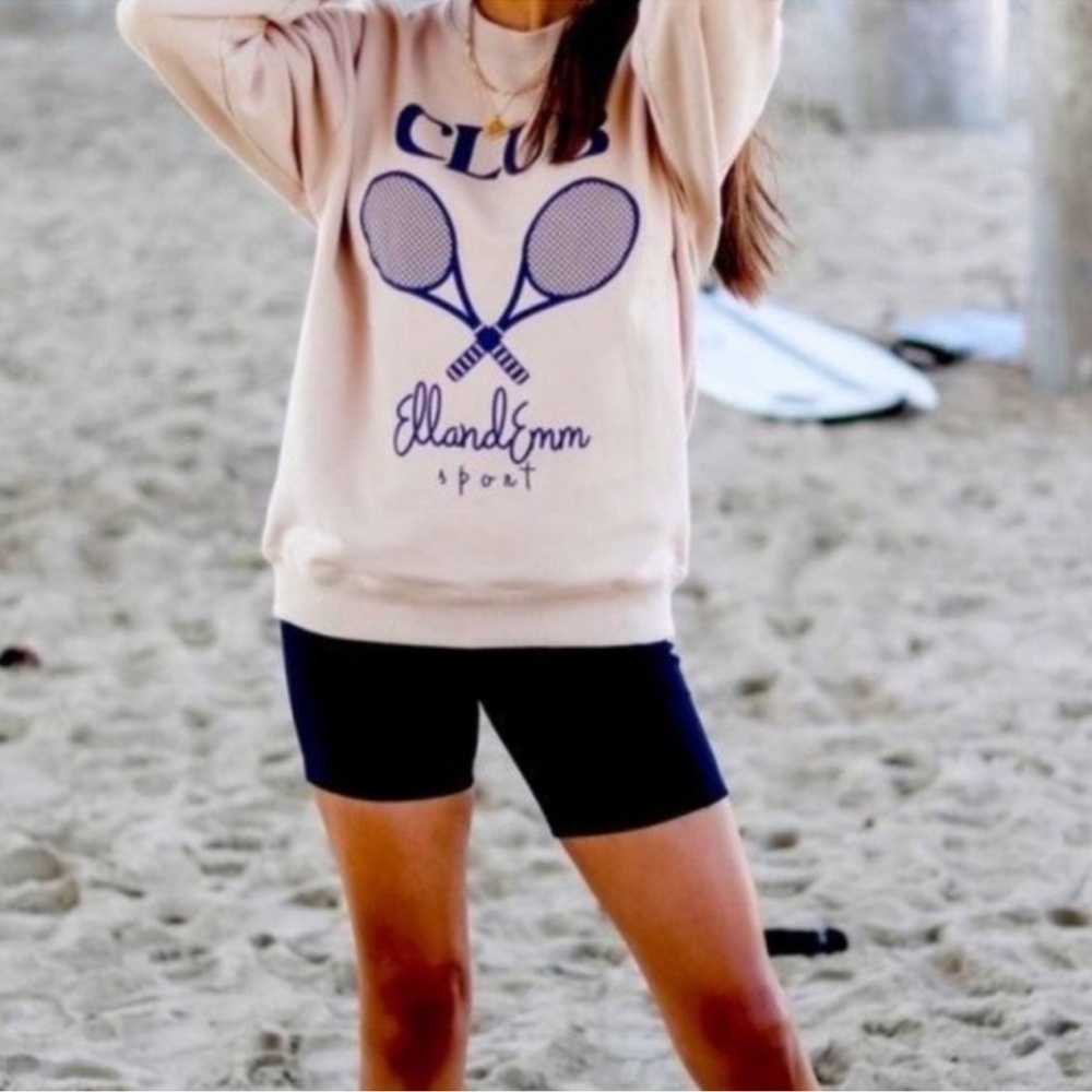 ELL and EMM | Sweatshirt | Tan Club Sweatshirt - Picture 7 of 7